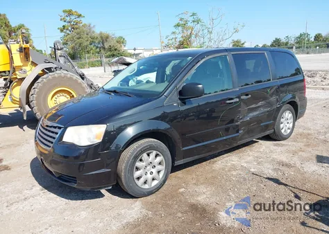 2008 Chrysler Town & Country Lx from USA, damaged, VIN 2A8HR44H48R721397
